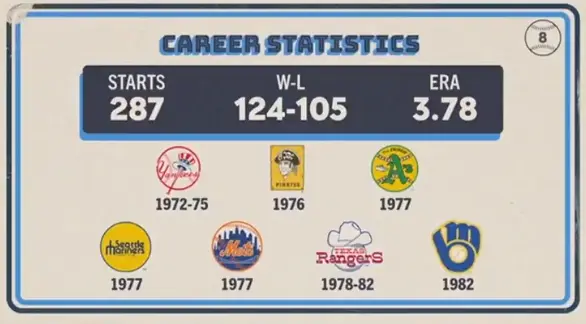 Original trivia card
