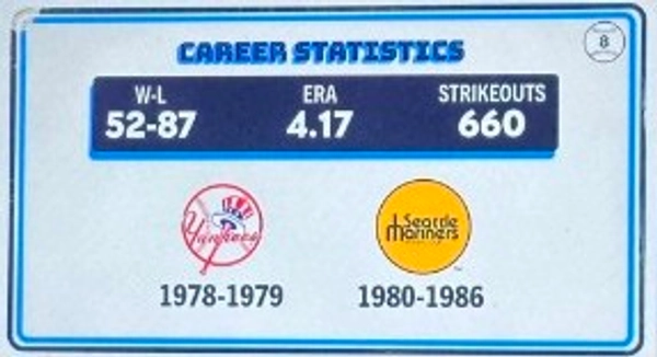 Original trivia card